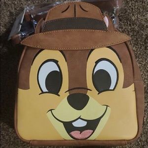 NWT Reversible Chip and Dale Loungefly Backpack